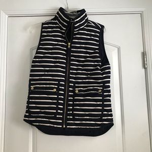 Jcrew Striped Vest